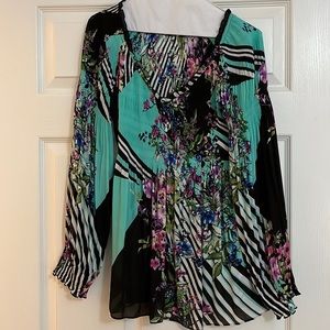 Sunny Leigh Baby Doll blouse size M